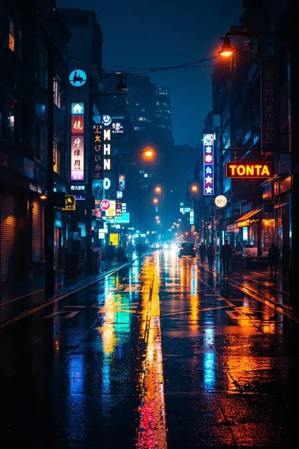城市雨景 番茄影视大全 海报